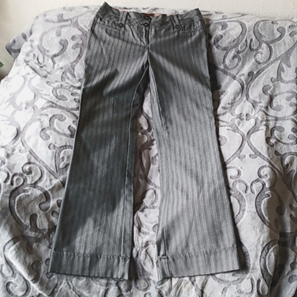 Joe Benbasset Grey Striped Trousers Dress Pants Size 3